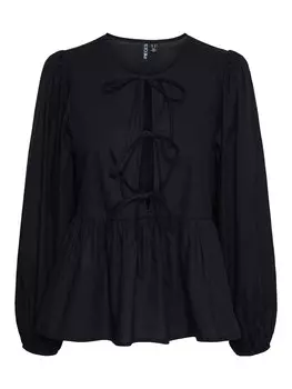 Блузка PIECES Blouse, черный