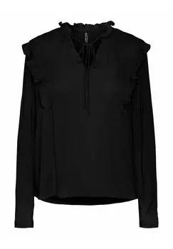Блузка Pieces, черный