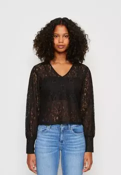 Блузка Pieces, черный