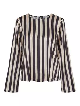 Блузка PIECES DARLENE, черный