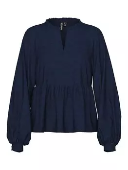 Блузка PIECES NALANI, ночной синий