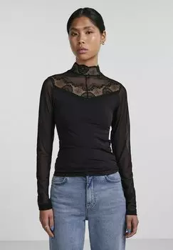 Блузка Pieces НАЯ, черный