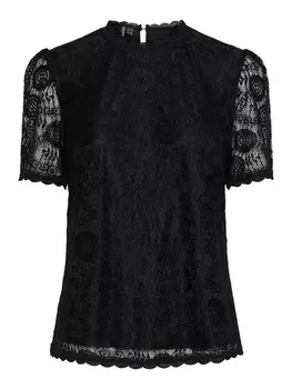 Блузка PIECES OLLINE, черный