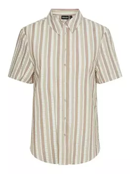 Блузка PIECES PCAitlyn, бежевый