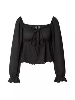 Блузка PIECES PCFAY, черный