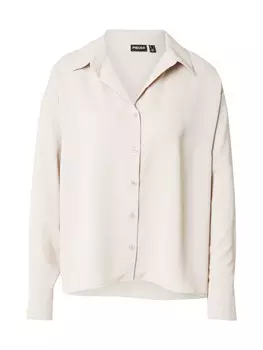 Блузка PIECES PCFRANAN, светло-серый