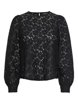 Блузка PIECES PCNanessa, черный