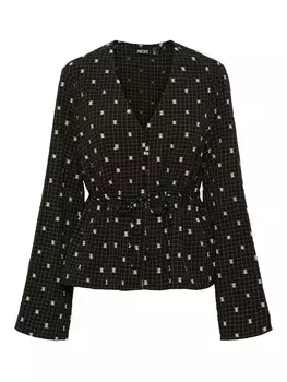 Блузка PIECES PCNovalee, черный