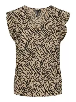 Блузка PIECES PCNya, темно-бежевый