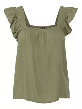 Блузка PIECES PCPIA, оливковый