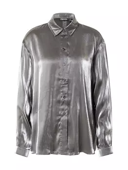 Блузка PIECES PCROLA, темно-серый