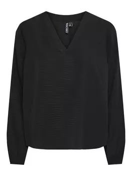 Блузка PIECES PCSienna, черный