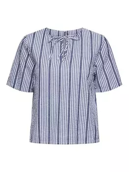 Блузка PIECES PCTessa, морской синий