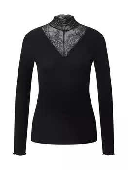 Блузка PIECES Siri, черный