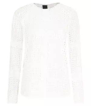 Блузка Pinko Surrender Relaxed Fit, белый