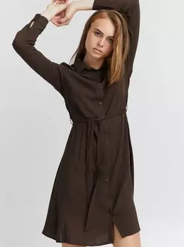 Блузка-Платье erain Ichi, коричневый