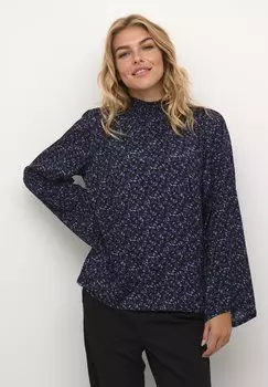 Блузка ПОЛЛИ Kaffe, гелиотропный цветочный принт