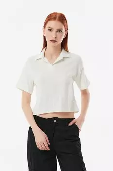 Блузка поло из ткани Brmck Fullamoda