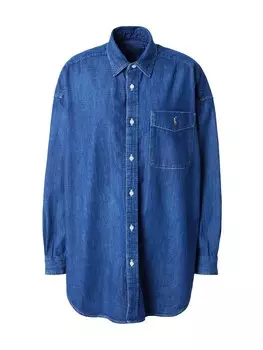 Блузка Polo Ralph Lauren Blouse, синий деним