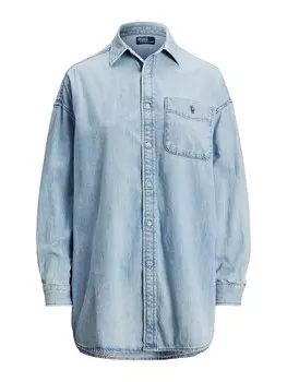Блузка Polo Ralph Lauren, синий деним