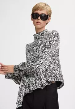 Блузка Prikka Gestuz, черный