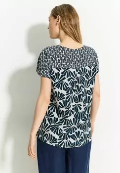 Блузка Printmix Cecil, темно-синий