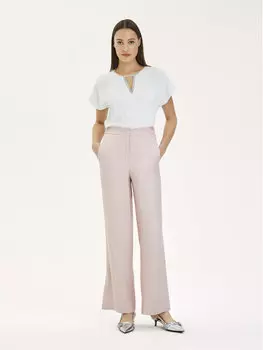 Блузка прямого кроя Kmx, экрю