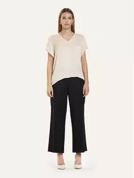 Блузка прямого кроя Kmx, бежевый