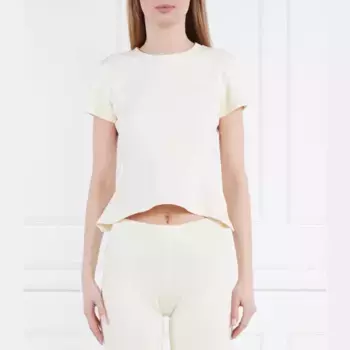 Блузка прямого кроя прямого кроя Liviana Conti, экрю