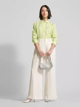 Блузка прямого кроя с рубашечным воротником MORE