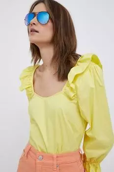 Блузка PS Paul Smith, желтый