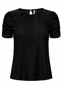 Блузка PUFFRMEL ONLY, цвет black