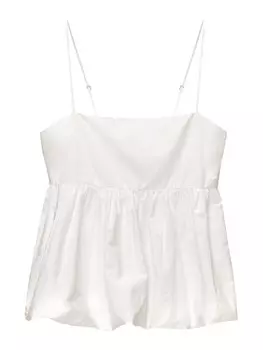 Блузка Pull&Bear, белый