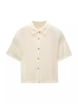 Блузка Pull&Bear, бежевый