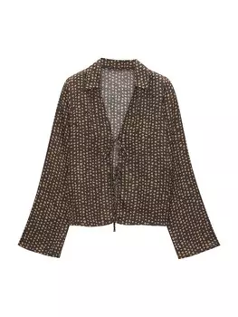 Блузка Pull&Bear Blouse, желтый