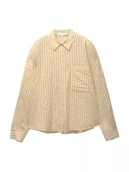 Блузка Pull&Bear, цвет Pastel yellow