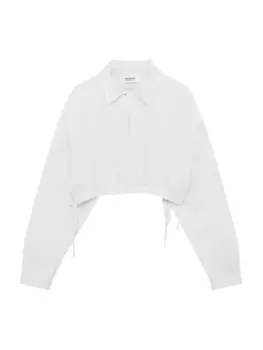 Блузка Pull&Bear, натуральный белый