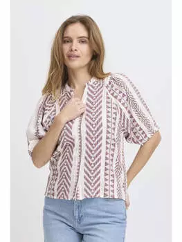 Блузка PULZ Jeans, белый