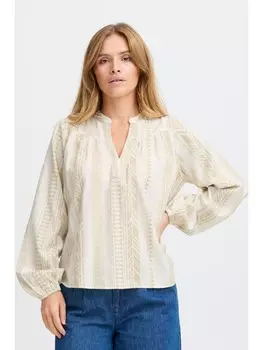 Блузка PULZ Jeans, белый