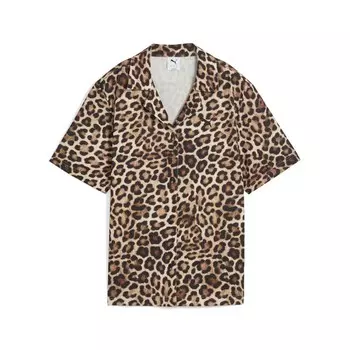 Блузка PUMA Leo Luxe, белый