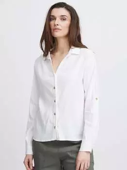 Блузка пзлуца Pulz Jeans, белый