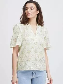 Блузка пзвилла Pulz Jeans, белый