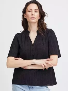 Блузка пзвилла Pulz Jeans, черный