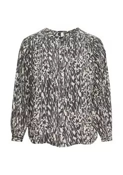 Блузка QS Blouse, бежевый