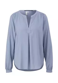 Блузка QS Blouse, светло-синий