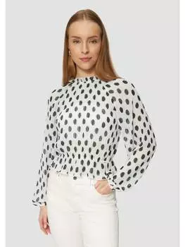 Блузка QS, кремовый