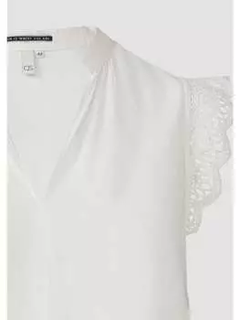 Блузка QS, кремовый