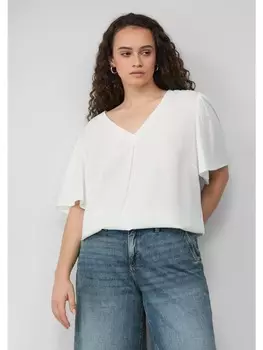 Блузка QS, кремовый