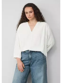 Блузка QS, кремовый