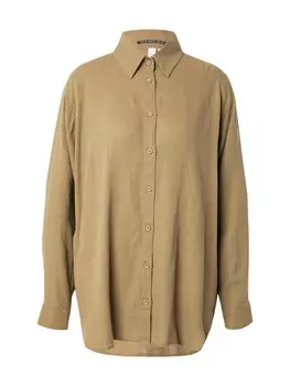 Блузка QS, оливковый